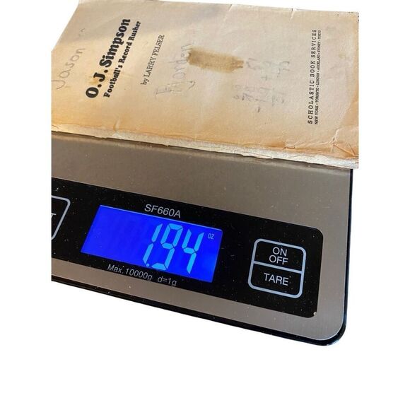 OJ Simpson Football’s Record Rusher by Larry Felser Paperback Book Novel 1974 - Picture 12 of 12